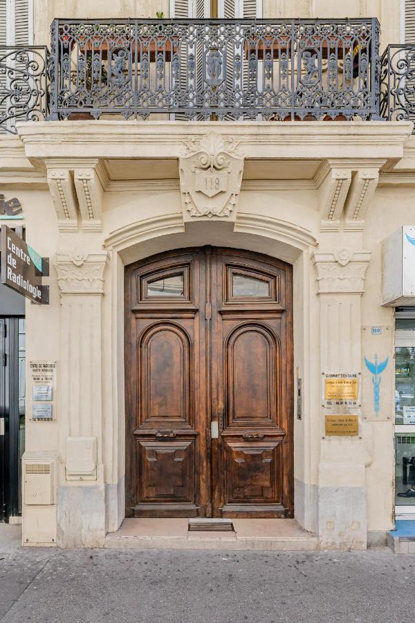 T3 Tout Confort, Moderne, En Centre Ville Marseille Exteriér fotografie